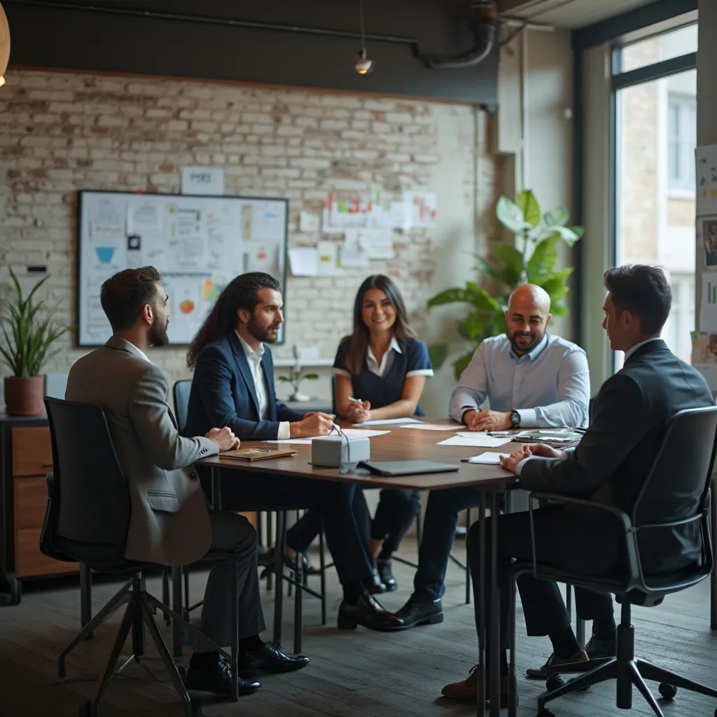 Reunión estratégica con clientes